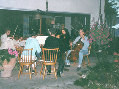 Sommerfest bei Ingrid 2002